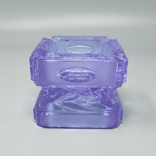 Load image into Gallery viewer, 1970s Stunning Purple Smoking Set By Antonio Imperatore in Murano Glass. Made in Italy Madinteriorart by Maden