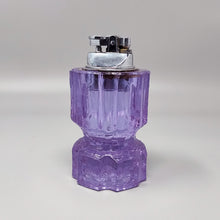 Load image into Gallery viewer, 1970s Stunning Purple Smoking Set By Antonio Imperatore in Murano Glass. Made in Italy Madinteriorart by Maden