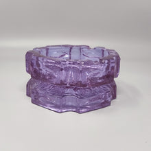 Load image into Gallery viewer, 1970s Stunning Purple Smoking Set By Antonio Imperatore in Murano Glass. Made in Italy Madinteriorart by Maden