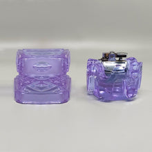 Load image into Gallery viewer, 1970s Stunning Purple Smoking Set By Antonio Imperatore in Murano Glass. Made in Italy Madinteriorart by Maden
