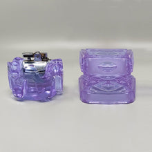 Load image into Gallery viewer, 1970s Stunning Purple Smoking Set By Antonio Imperatore in Murano Glass. Made in Italy Madinteriorart by Maden