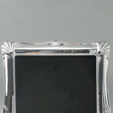 Load image into Gallery viewer, 1970s Vintage Italian Silver-Plated and Glass Photo Frame with Shell Motifs Madinteriorart by Maden