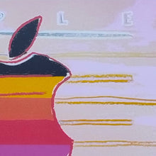 Load image into Gallery viewer, 1980s Gorgeous Andy Warhol "Apple Macintosh" Limited Edition Lithograph Madinteriorart by Maden