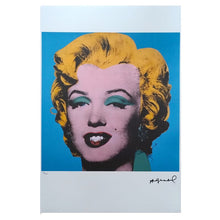Load image into Gallery viewer, 1980s Gorgeous Andy Warhol "Marilyn" Limited Edition Lithograph Madinteriorart by Maden