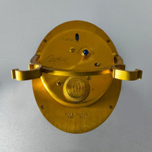 Load image into Gallery viewer, 1980s Gorgeous Cartier Alarm Clock Pendulette Lapis Lazuli. Made in Swiss Madinteriorart by Maden
