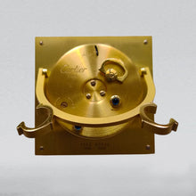 Load image into Gallery viewer, 1980s Gorgeous Cartier Alarm Clock Pendulette. Made in Swiss Madinteriorart by Maden