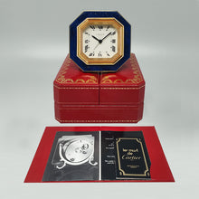 Load image into Gallery viewer, 1980s Gorgeous Cartier Alarm Clock Pendulette. Made in Swiss - Madinteriorart by Maden