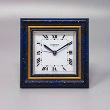 Load image into Gallery viewer, 1980s Gorgeous Cartier Alarm Clock Pendulette. Made in Swiss Madinteriorart by Maden