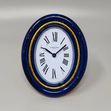 Load image into Gallery viewer, 1980s Gorgeous Cartier Alarm Clock Pendulette. Made in Swiss Madinteriorart by Maden