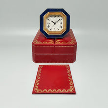 Load image into Gallery viewer, 1980s Gorgeous Cartier Alarm Clock Pendulette. Made in Swiss Madinteriorart by Maden