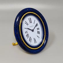 Load image into Gallery viewer, 1980s Gorgeous Cartier Alarm Clock Pendulette. Made in Swiss Madinteriorart by Maden