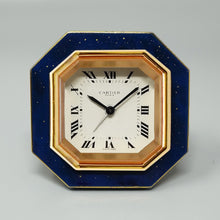 Load image into Gallery viewer, 1980s Gorgeous Cartier Alarm Clock Pendulette. Made in Swiss - Madinteriorart by Maden