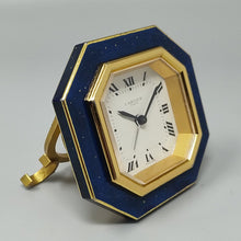 Load image into Gallery viewer, 1980s Gorgeous Cartier Alarm Clock Pendulette. Made in Swiss Madinteriorart by Maden
