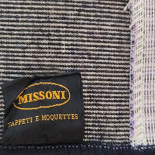 Load image into Gallery viewer, 1980s Gorgeous Geometric Italian Woolen Rug by Missoni for T&J Vestor Madinteriorart by Maden