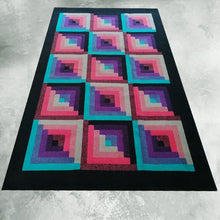 Load image into Gallery viewer, 1980s Gorgeous Geometric Italian Woolen Rug by Missoni for T&J Vestor Madinteriorart by Maden