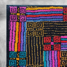 Load image into Gallery viewer, 1980s Gorgeous Geometric Italian Woolen Rug by Missoni for T&J Vestor Madinteriorart by Maden