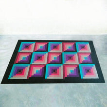 Load image into Gallery viewer, 1980s Gorgeous Geometric Italian Woolen Rug by Missoni for T&J Vestor Madinteriorart by Maden