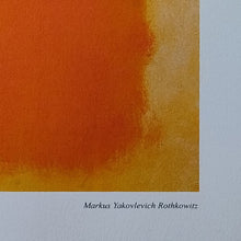 Load image into Gallery viewer, 1980s Gorgeous Mark Rothko Limited Edition Lithograph Madinteriorart by Maden
