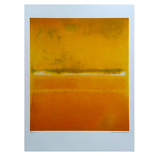 Load image into Gallery viewer, 1980s Gorgeous Mark Rothko Limited Edition Lithograph Madinteriorart by Maden