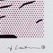 Load image into Gallery viewer, 1980s Original Stunning Roy Lichtenstein "Smile Girl" Limited Edition Lithograph Madinteriorart by Maden