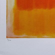 Load image into Gallery viewer, 1980sGorgeous Mark Rothko Limited Edition Lithograph Madinteriorart by Maden
