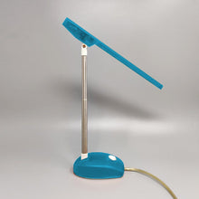 Load image into Gallery viewer, 1990s Gorgeous Blue Table Lamp "Microlight" by Ernesto Gismondi for Artemide. Made in Italy Madinteriorart by Maden