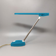 Load image into Gallery viewer, 1990s Gorgeous Blue Table Lamp "Microlight" by Ernesto Gismondi for Artemide. Made in Italy Madinteriorart by Maden