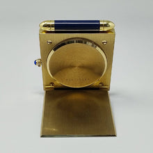 Load image into Gallery viewer, 1990s Gorgeous Cartier Alarm Clock Pendulette. Made in Swiss Madinteriorart by Maden