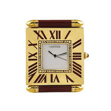 Load image into Gallery viewer, 1990s Gorgeous Cartier Alarm Clock Pendulette. Made in Swiss Madinteriorart by Maden