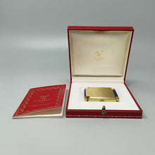 Load image into Gallery viewer, 1990s Gorgeous Cartier Alarm Clock Pendulette. Made in Swiss Madinteriorart by Maden