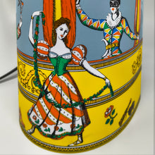 Load image into Gallery viewer, 1990s Gorgeous "Commedia dell'Arte" table Lamp by Piero Fornasetti for Antonangeli. Madinteriorart by Maden