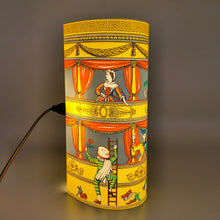 Load image into Gallery viewer, 1990s Gorgeous "Commedia dell'Arte" table Lamp by Piero Fornasetti for Antonangeli. Madinteriorart by Maden