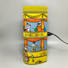 Load image into Gallery viewer, 1990s Gorgeous "Commedia dell'Arte" table Lamp by Piero Fornasetti for Antonangeli. Madinteriorart by Maden