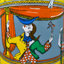 Load image into Gallery viewer, 1990s Gorgeous "Commedia dell'Arte" table Lamp by Piero Fornasetti for Antonangeli. Madinteriorart by Maden