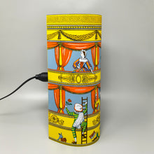Load image into Gallery viewer, 1990s Gorgeous "Commedia dell'Arte" table Lamp by Piero Fornasetti for Antonangeli. Madinteriorart by Maden