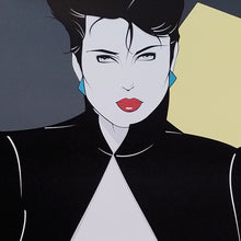 Load image into Gallery viewer, 1990s Original Gorgeous Patrick Nagel "Open Jacket" Art Poster Madinteriorart by Maden