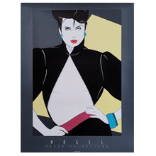 Load image into Gallery viewer, 1990s Original Gorgeous Patrick Nagel "Open Jacket" Art Poster Madinteriorart by Maden