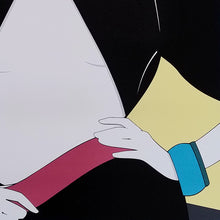 Load image into Gallery viewer, 1990s Original Gorgeous Patrick Nagel "Open Jacket" Art Poster Madinteriorart by Maden