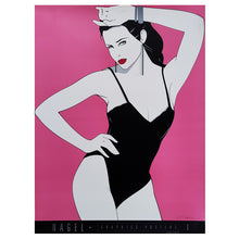 Load image into Gallery viewer, 1990s Original Gorgeous Patrick Nagel "Pin Up" Art Poster Madinteriorart by Maden