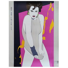 Load image into Gallery viewer, 1990s Original Gorgeous Patrick Nagel "Splash" Art Poster Madinteriorart by Maden