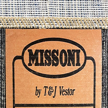 Load image into Gallery viewer, 1990s Ottavio Missoni "Square" Geometric Wool Rug Exceptional Italian Postmodern Design Madinteriorart by Maden