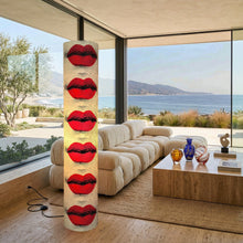 Load image into Gallery viewer, 1990s Piero Fornasetti "Kisses" Floor Lamp for Antonangeli, Follia Pratica Collection. Madinteriorart by Maden