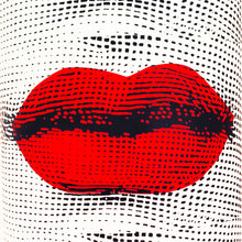 Load image into Gallery viewer, 1990s Piero Fornasetti "Kisses" Floor Lamp for Antonangeli, Follia Pratica Collection. Madinteriorart by Maden