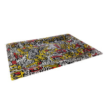 Load image into Gallery viewer, 1990s Pop Art Keith Haring Serving Tray by Café des Arts. Made in Italy Madinteriorart by Maden