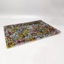 Load image into Gallery viewer, 1990s Pop Art Keith Haring Serving Tray by Café des Arts. Made in Italy Madinteriorart by Maden