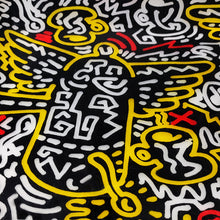 Load image into Gallery viewer, 1990s Pop Art Keith Haring Serving Tray by Café des Arts. Madinteriorart by Maden