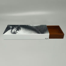 Load image into Gallery viewer, 2000s Astonishing Black and White Fornasetti Box signed Fornasetti. Made in Italy Madinteriorart by Maden