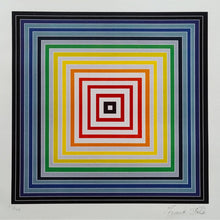 Load image into Gallery viewer, 2000s Stunning Frank Stella (After) "Lettre Sur Les Aveugles" Limited Edition Lithograph by Adagp-Paris Madinteriorart by Maden