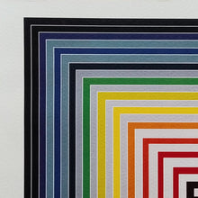 Load image into Gallery viewer, 2000s Stunning Frank Stella (After) "Lettre Sur Les Aveugles" Limited Edition Lithograph by Adagp-Paris Madinteriorart by Maden