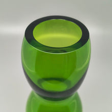 Load image into Gallery viewer, Mid-Century Modern V. Nason Murano Green Glass Vase, 1970s Madinteriorart by Maden
